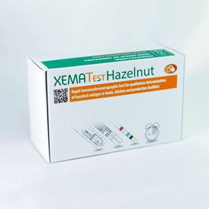 XEMATest Hazelnoot – Snelle Allergietest / Zelftest – 2 Teststrips per Kit – Resultaat in 10 min – Gratis verzending