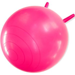 Jobber Toys Skippybal - 45 cm - Springbal - Roze
