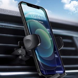 Telefoonhouders auto voor ventilatie rooster - telefoonhouders- draadloos lader - Mobiel / Gsm houder Draadloze Telefoonhouder -Telefoonhouders auto- Ventilatie - telefoonstandaard Zwart- Dashboard - Oplader - Magnetisch