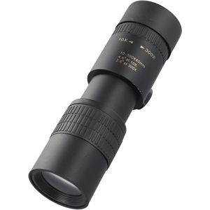 Smartphone - Telelens - Telefoonlenzen - Krachtige 10-300X Zoom Monoculaire, Lichtgewicht en Robuust voor Outdoor Kamperen (Alleen Monoculaire)