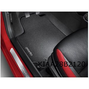 Kia Picanto (6/17- 9/20) Mattenset 'luxe velours' (4x) tekst ""Picanto"" Origineel! G6143ADE00