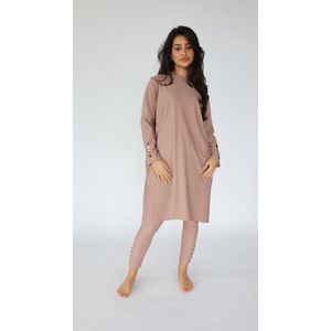 Burkini Sara - Burkini met turban - Badpak - Zwemset maat M/38 - Antler