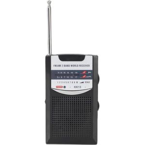 Draagbare FM/AM Radio met Sterke Luidspreker en Handtouw - Ideaal voor Binnen en Buiten