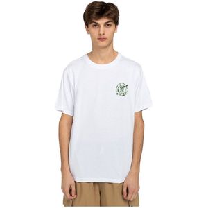 Element Geo Fill T-shirt Met Korte Mouwen Wit M Man