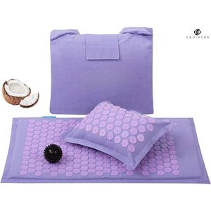 Equivera Shakti Mat - Acupressuur Mat - Acupressuurmat - Mat Met Spijkers - Spijkermat