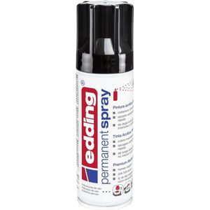 Edding 5200 Permanent Spray Premium Acrylverf Diepzwart Glanzend Ral 9005