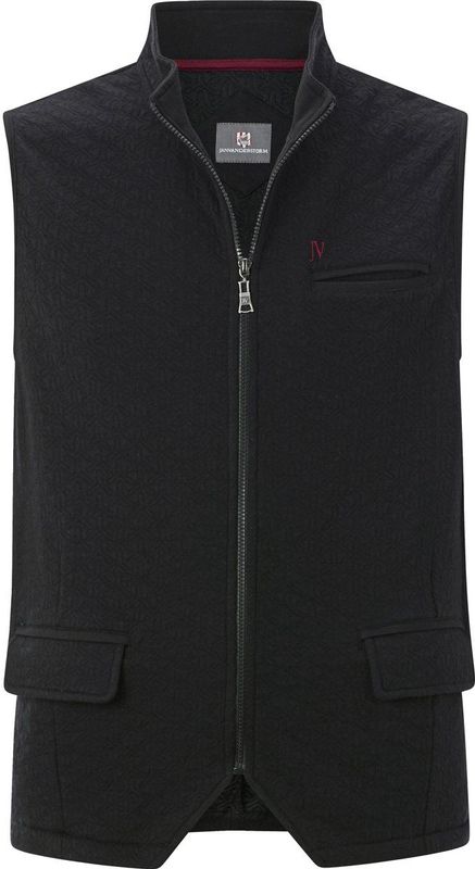 Jan Vanderstorm - LINDBORG - Sweatbodywarmer - Zwart