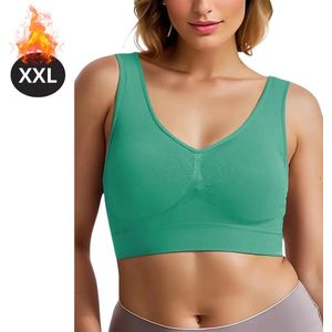 Nivard BH Zonder Beugel - Zonder Bandjes - Push-up Bh's - Comfort Beha - Gemengd - Comfortabel - Groen - Maat S