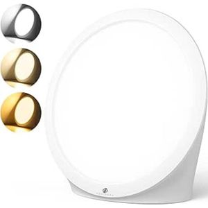 Equivera Lichttherapie Lamp - Lichttherapie Lamp - Daglichtlamp - LED Lichttherapie - Lichttherapie - Daglichtsimulatie - Simulatie van Daglicht - Meer Energie