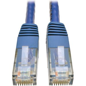 Tripp Lite CAT6, M/M, 6FT netwerkkabel 1,8288 m U/UTP (UTP) Blauw