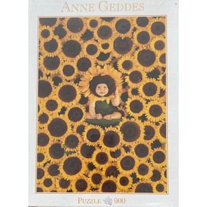 Anne Geddes puzzel - 900 stukjes - 57624 - Zonnebloemen