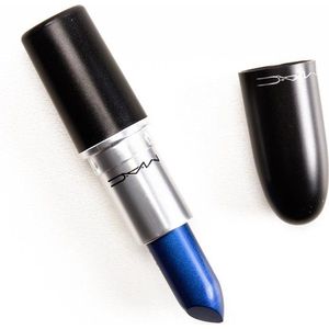 M.A.C Frost Lipstick 3g- Designer Blue