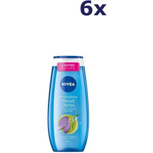 6x Nivea Douchegel – Creme Mood Detox 250 ml
