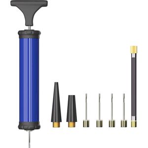 Ballenpomp met Naalden en Mondstukken - Compact en Draagbaar - Voor Voetbal, Volleybal, Basketbal en Meer - Sportaccessoire Set voor Snelle Inflatie
