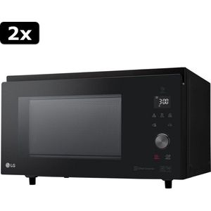 2x LG MJ3965BIB NeoChef Magnetron 39L Zwart