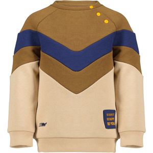 4PRESIDENT Sweater jongens - Coffee Liqueur - Maat 98 - Jongens trui