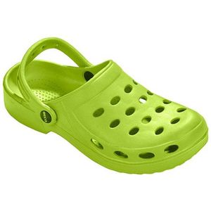 BECO dames clogs - limegroen - maat 36