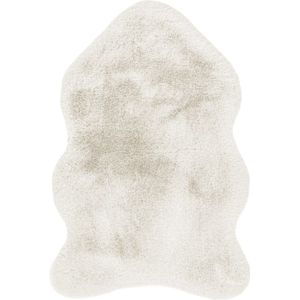 Lalee Heaven | Modern Vloerkleed Hoogpolig | Ivory | Tapijt | Karpet | Nieuwe Collectie 2024 | Hoogwaardige Kwaliteit | 60x90 cm