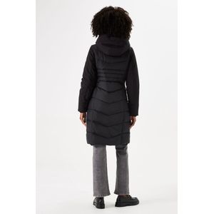 GARCIA Dames Parka Zwart Long mouws - Maat L