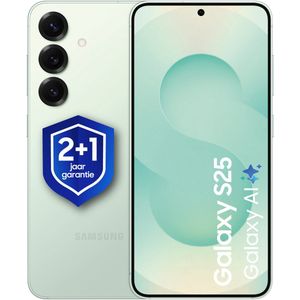 Samsung Galaxy S25 5G - 256GB - Mint + 1 jaar extra garantie