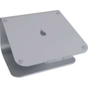 Rain Design mStand - Stevige Aluminium Stand Geschikt voor MacBook - MacBook Pro - Laptop Grijs