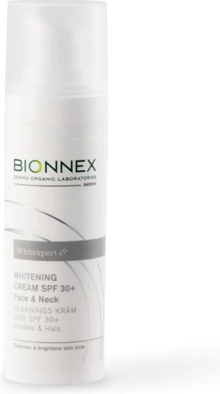 Bionnex Whitexpert Whitening Crème SPF 30+ Gezicht en Neck - 3 x 30 ml - Voordeelverpakking