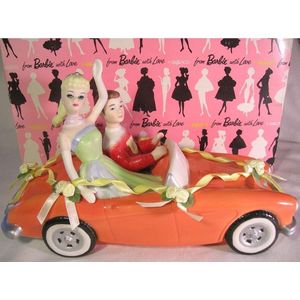 Barbie & Ken Senior Prom 1963 Muziekdoosje Van Porselein