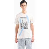 Armani Exchange 3dzthr T-shirt Met Korte Mouwen Wit M Man
