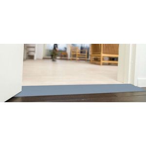 Gummy Ramp Drempelhulp Rubber - 12 mm x 1000 mm zonder plakstrip - Rubberen Oprijhelling voor Rolstoel, Scootmobiel En Rollator - Oprijplaat