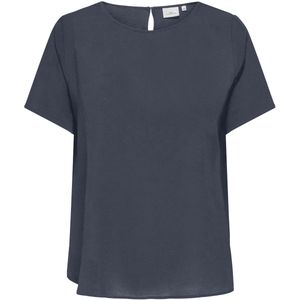 ONLY CARMAKOMA - Blouse - Regular Fit - Korte Mouwen - Boothals