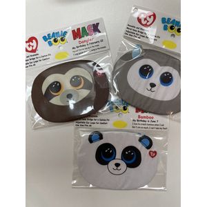 Ty 3 mondkapjes jongens - Slush Dangler Bamboo