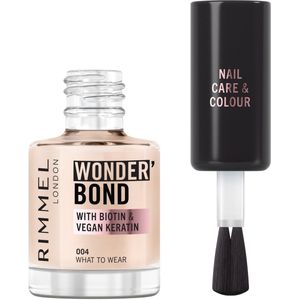 Rimmel - Wonder'bond Care+Color - Nagellak - 004 - Wat te Dragen - 12 ml