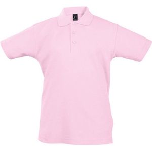 SOLS Kinder Unisex Zomer II Pique Polo Shirt (Roze)