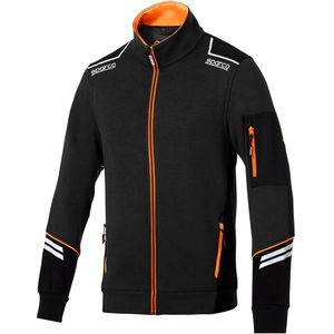 Sparco ALABAMA – Technisch Full Zip Sweatvest met Reflecterende Details