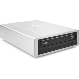 Externe Blu-ray Behuizing voor DVD/CD-RW Drive - Roestvrij staal