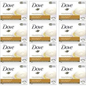 Dove Zeep – Cream Argan Oil - 4x90 gr - 12 stuks - Voordeelverpakking - Handzeep