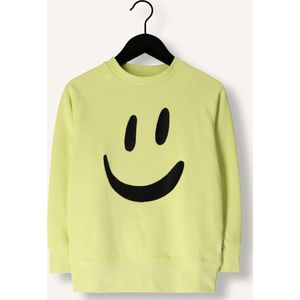 Molo Mike Truien & Vesten Jongens - Sweater - Hoodie - Vest- Lime - Maat 116