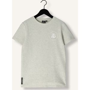 Indian Blue Jeans T-shirt Fancy Pique Ib Polo's & T-shirts Jongens - Polo shirt - Lichtgrijs - Maat 110