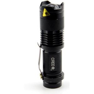 CREE Mini LED Zaklamp - 700 Lumen - Zwart