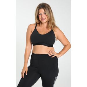 Adidas All Me Branded 3-stripes Sportbeha Dames (plus size)