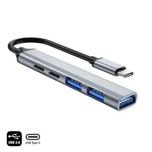 USB C Hub - 5 in 1 Hub - USB-C Opladen - USB 3.0 - Splitter - Universeel - Voor Macbook