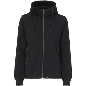 Cottover F. TERRY FULL ZIP HOOD LADY - GOTS GECERTIFICEERD 141509 - Zwart - XXL