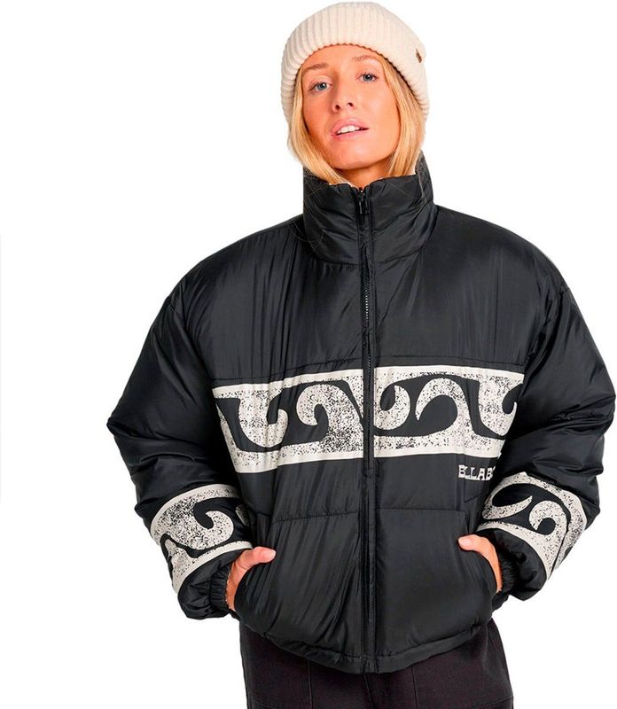 Billabong - Cozy - Gewatteerde Jas - Zwart - Dames