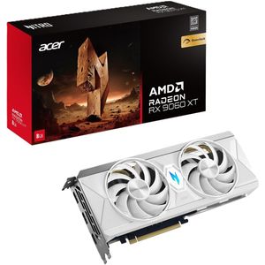 Acer Nitro - Radeon RX 9060 XT OC - Videokaart - 8GB - White Edition