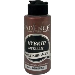 Cadence Hybrid Metallic Acrylverf 120 ml Antique Red