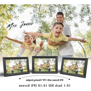 Mrs. Jones Digitale Fotolijst 10,1-inch - HD IPS - Afstandsbediening