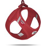 Curli Clasp Vest Harness Clasp Air-Mesh Rood - Hondentuig - 43.4- 49 cm