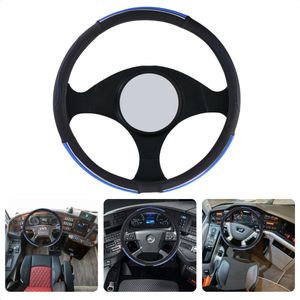 Kunstleren Stuurhoes voor Trucks - Vrachtwagen Stuurhoes - Universeel 44-46 cm - Gripverhogend en Hittebestendig - Inclusief EBOOK