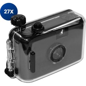 CaptainXL Wegwerpcamera - Waterdicht - 27 Foto's - Zwart