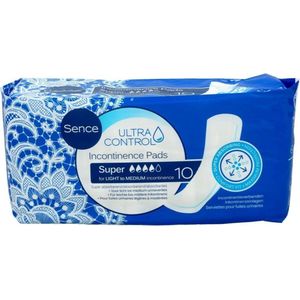 Sence Maandverband Super Plus 10 stuks - Voordeelverpakking 12 stuks